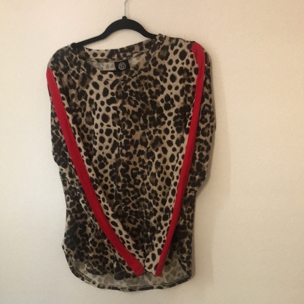 NWT Fabulous Cheetah top!